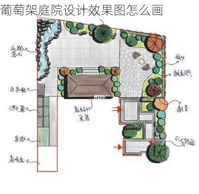 葡萄架庭院设计效果图怎么画-第2张图片-装修知识网