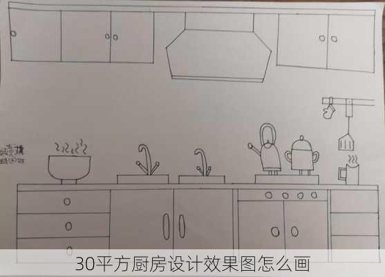 30平方厨房设计效果图怎么画-第1张图片-装修知识网