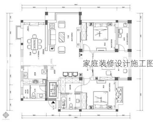 家庭装修设计施工图-第2张图片-装修知识网