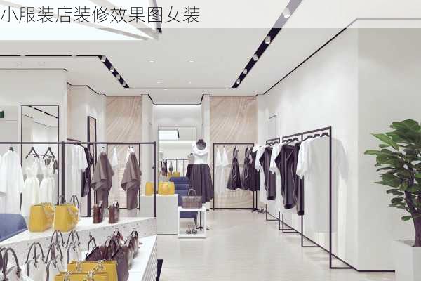 小服装店装修效果图女装