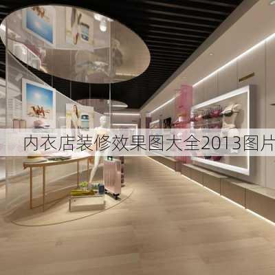 内衣店装修效果图大全2013图片