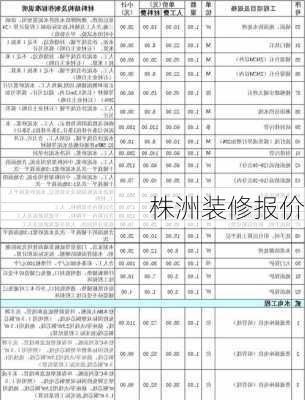 株洲装修报价-第1张图片-装修知识网