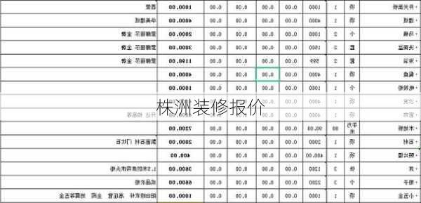 株洲装修报价-第3张图片-装修知识网