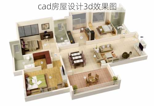 cad房屋设计3d效果图-第1张图片-装修知识网