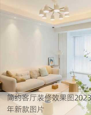 简约客厅装修效果图2023年新款图片-第3张图片-装修知识网