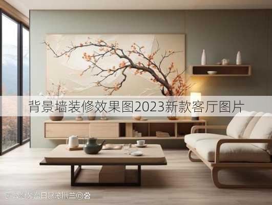 背景墙装修效果图2023新款客厅图片-第2张图片-装修知识网