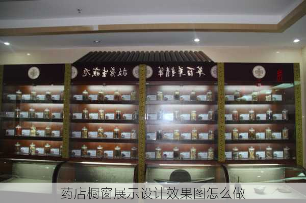 药店橱窗展示设计效果图怎么做-第3张图片-装修知识网