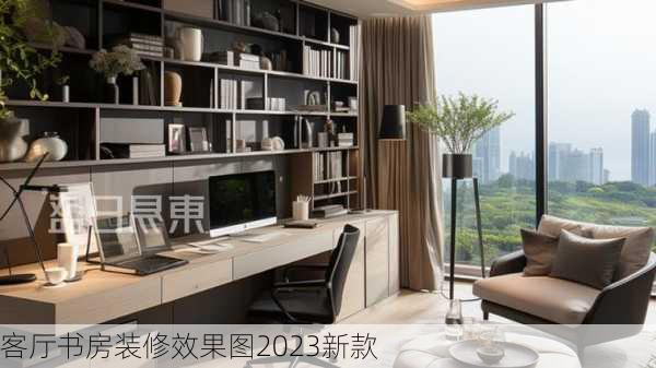 客厅书房装修效果图2023新款-第2张图片-装修知识网