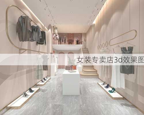 女装专卖店3d效果图-第2张图片-装修知识网