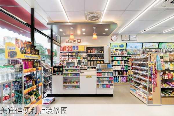 美宜佳便利店装修图-第2张图片-装修知识网