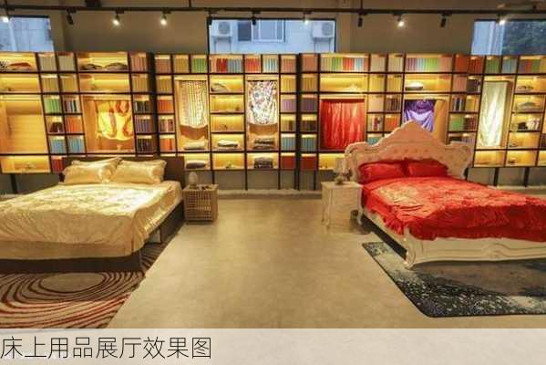 床上用品展厅效果图-第3张图片-装修知识网