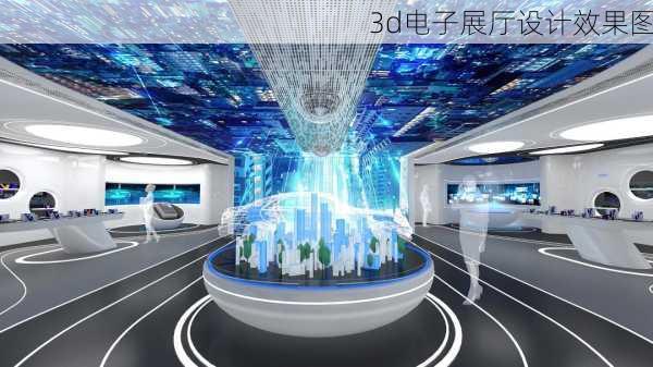 3d电子展厅设计效果图-第3张图片-装修知识网